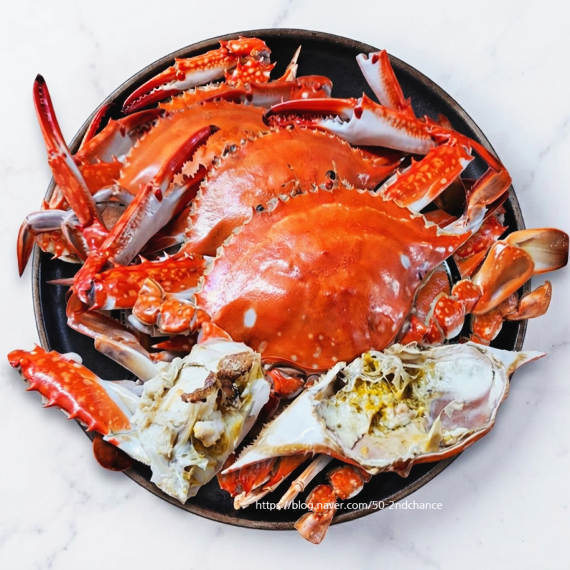 꽃게 찌는법, 몇 분 쪄야 제일 맛있을까? 찌는 시간·손질법