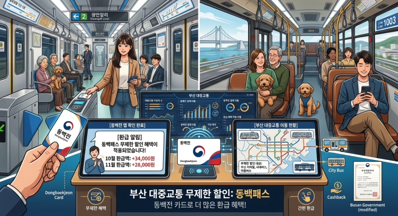 내 돈 언제 들어올까? 동백전 k패스 환급일 및 카드사별 지급 방식 총정리