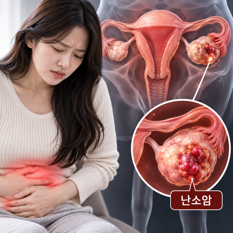 "그냥 배가 불편한 줄 알았는데" 여성암 지나치기 쉬운 난소암 초기증상 5가지