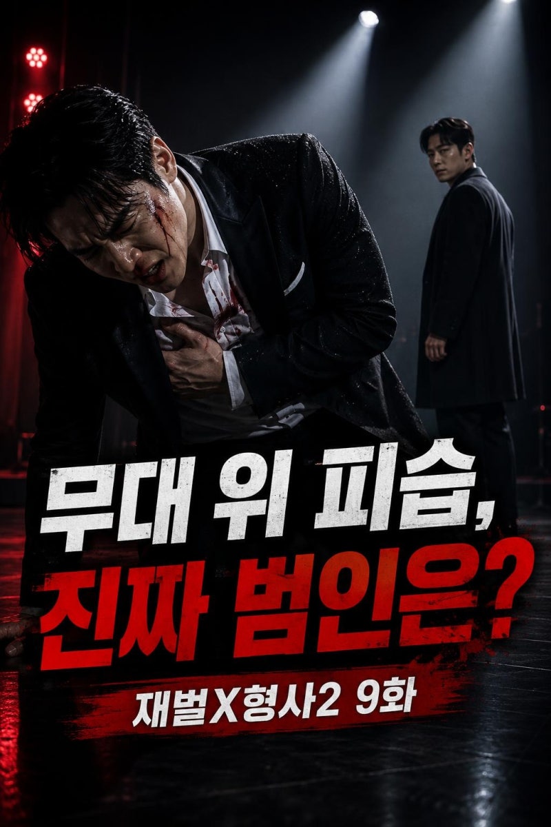 재벌X형사2 9화 안보현 유승호 신경전, 진이수 피습이 남긴 진짜 단서