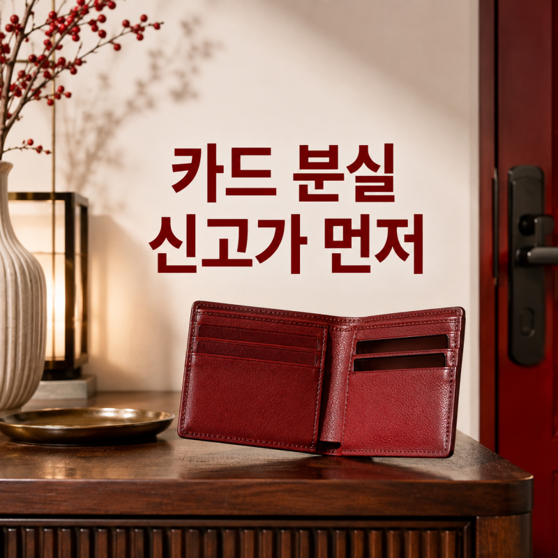 카드 분실신고, 지갑을 찾았어도 바로 쓰면 안 되는 이유