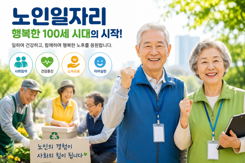 2027년 노인 일자리, 언제 신청. 조건. 가산점. 금액 총정리