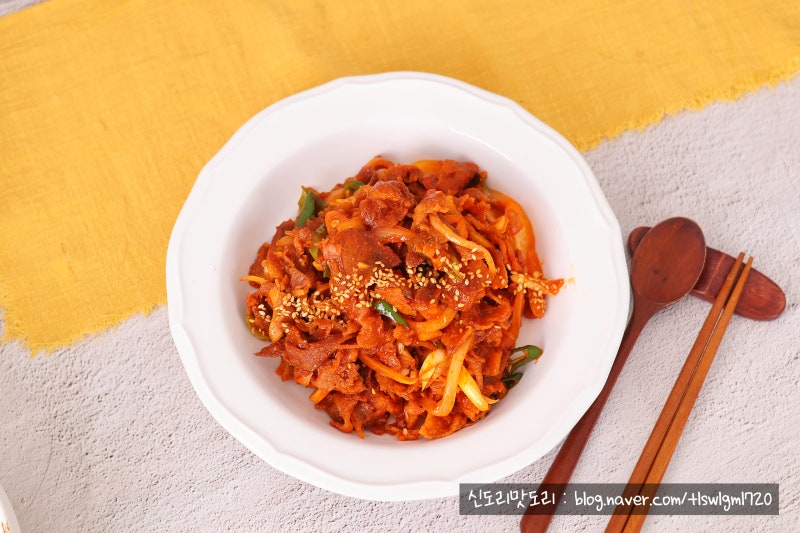 대패제육볶음 레시피 고깃집 비밀 훔친 제육볶음 양념 역대급 대패삼겹살 요리