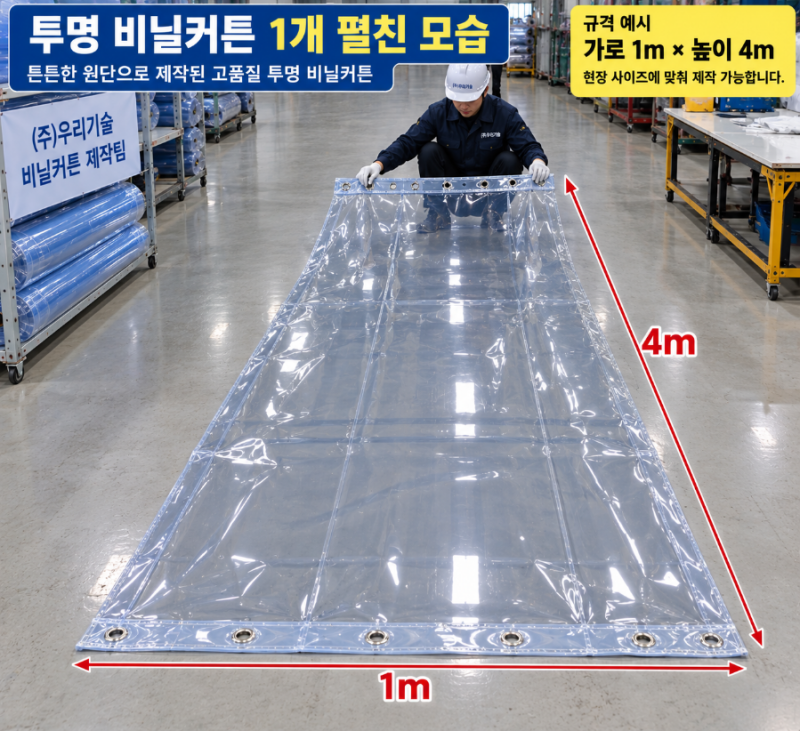 비닐커튼 바람막이 가리개 가림막 공간분리 작업공간 분리 인테리어