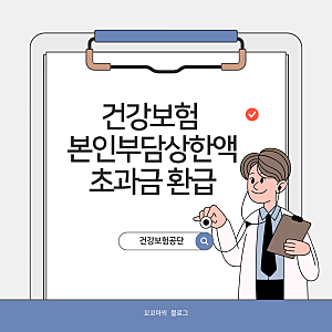 건강보험 본인부담상한액 초과금 환급 신청방법 (9월 지급)