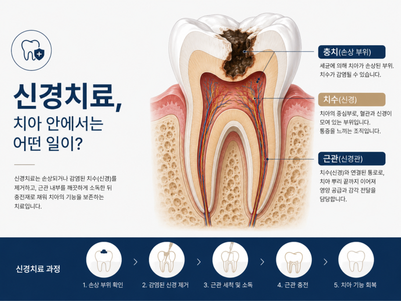 신경치료 중 지켜주셔야 할 주의사항. 식사와 통증에 관한 모든것