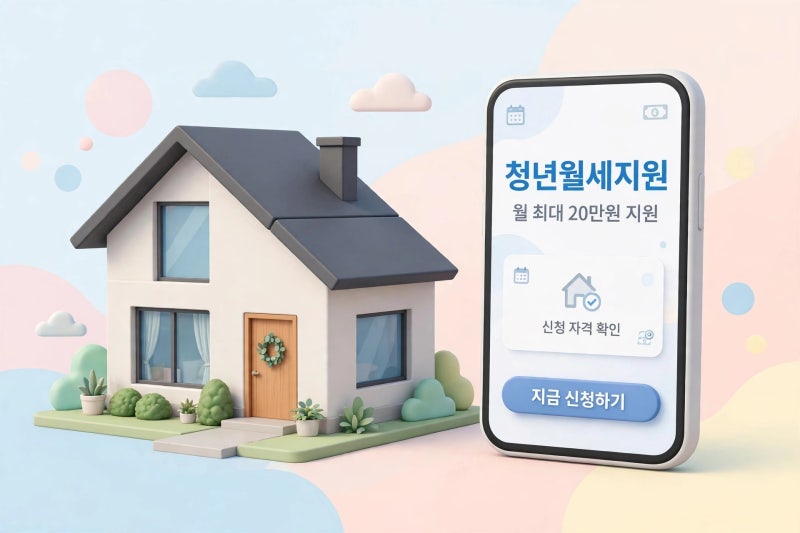 2026년 하반기 청년 월세 특별지원 자격 요건 및 복지로 신청 방법 완벽 가이드
