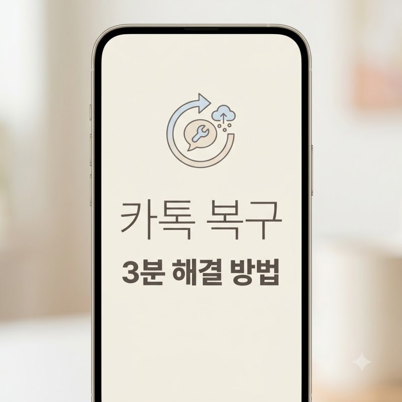 "3일 전 나간 단톡방도?" 삭제한 카톡채팅방복구, 알고 보니 이 방법으로..