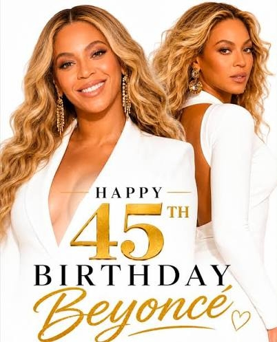 비욘세(Beyonce) 45세 생일 기념: 과거와 현재