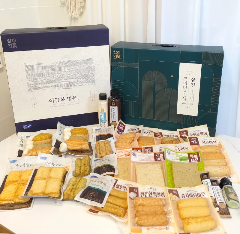 프리미엄 명절선물세트~ 삼진어묵 이금복명품세트 삼진프리미엄세트