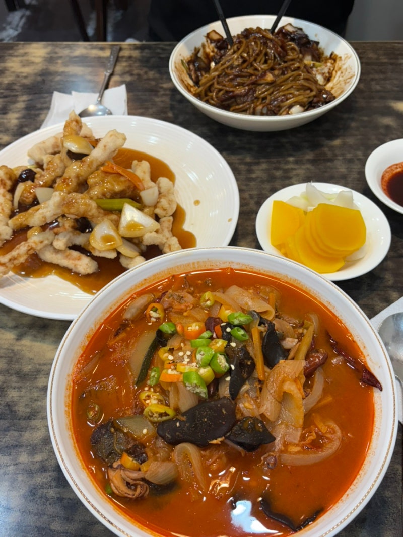 [부산] 하단 짬뽕 맛집 | 현지인 찐 맛집 중국집 ❝정원❞