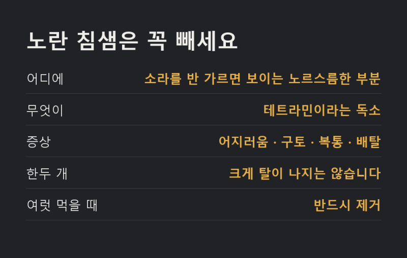 소라 삶는 시간, 손질 안 하고 삶으면 꼭 후회하는 부위가 있습니다