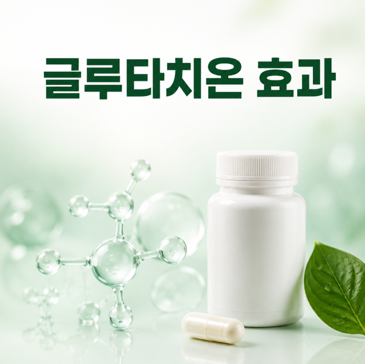 글루타치온 효과 제대로 알고 먹자, 복용법부터 부작용까지