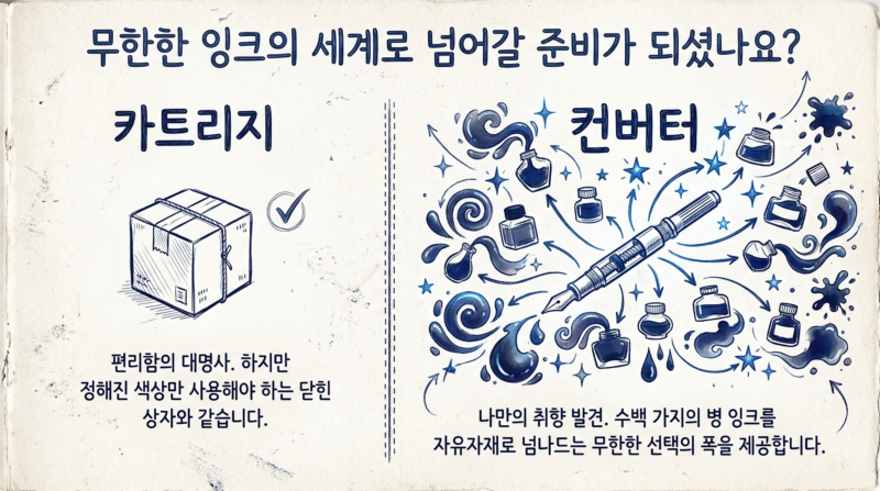 라미 만년필 컨버터 사용법 세척 주기 완벽 가이드