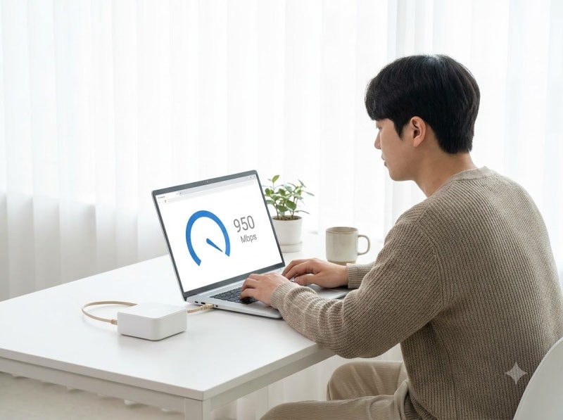 인터넷 속도 측정 사이트 NIA vs FAST 어디가 정확할까?