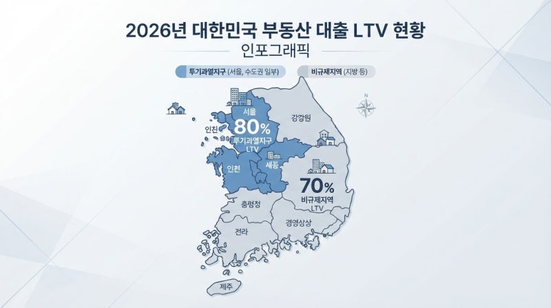 생애최초 LTV 80% 아직 되는 지역? 6.27 대책 이후 수도권 지방 차이 정리