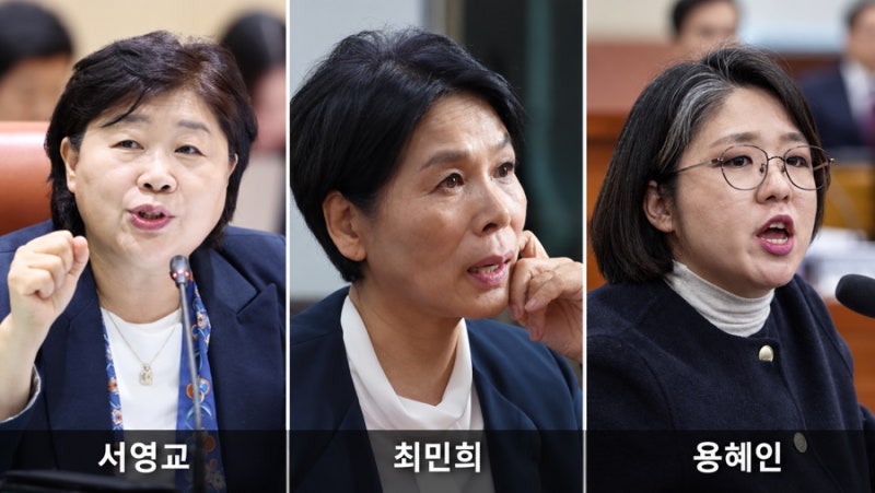 최민희•서영교•용혜인의 공통점