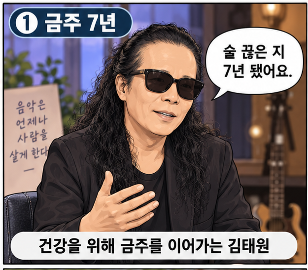 김태원 “술 끊은 지 7년”…신장 건강 위해 소금까지 줄였다, 저염식이 중요한 이유