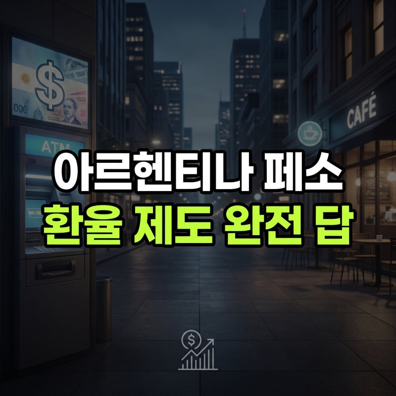 아르헨티나 페소 완벽 가이드｜단위·환율계산법·환전방법·블루환율 총정리