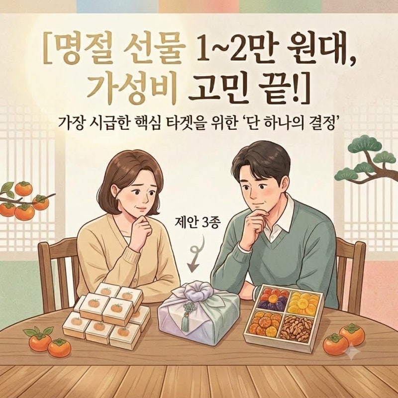 부담없는 1~2만원대 추석선물세트, 학원 선생님 및 직원 단체로 더 비싸보이는 답례품