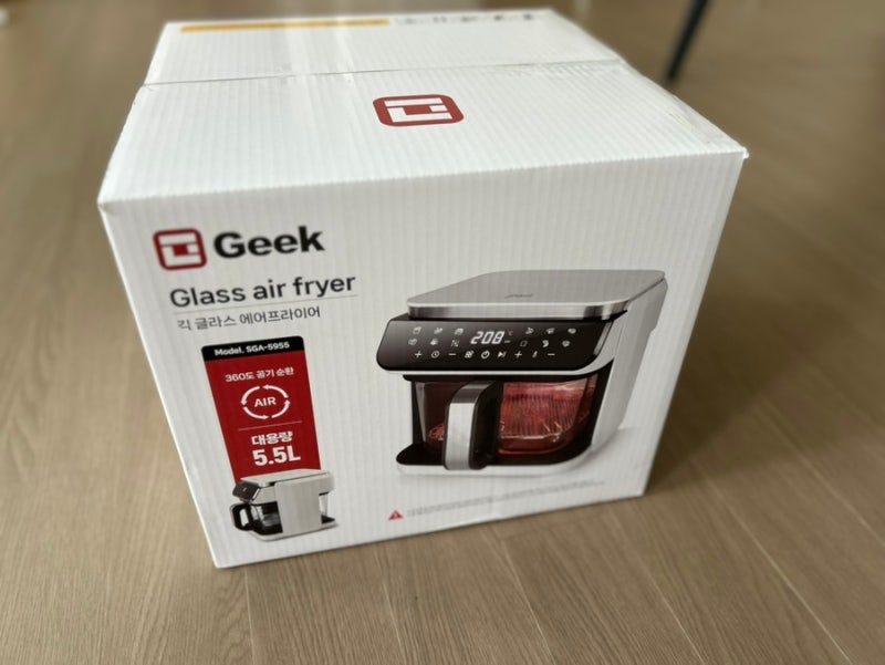 코스트코 긱(Geek) 글라스 에어프라이어 구입 및 사용후기