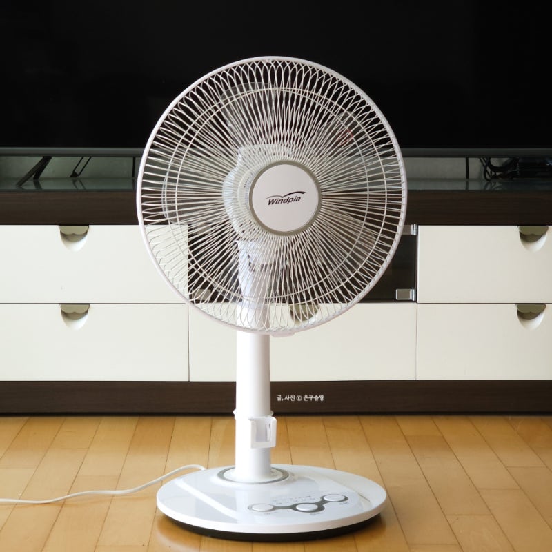 선풍기 청소방법 먼지 쌓인 날개와 망 청소하기