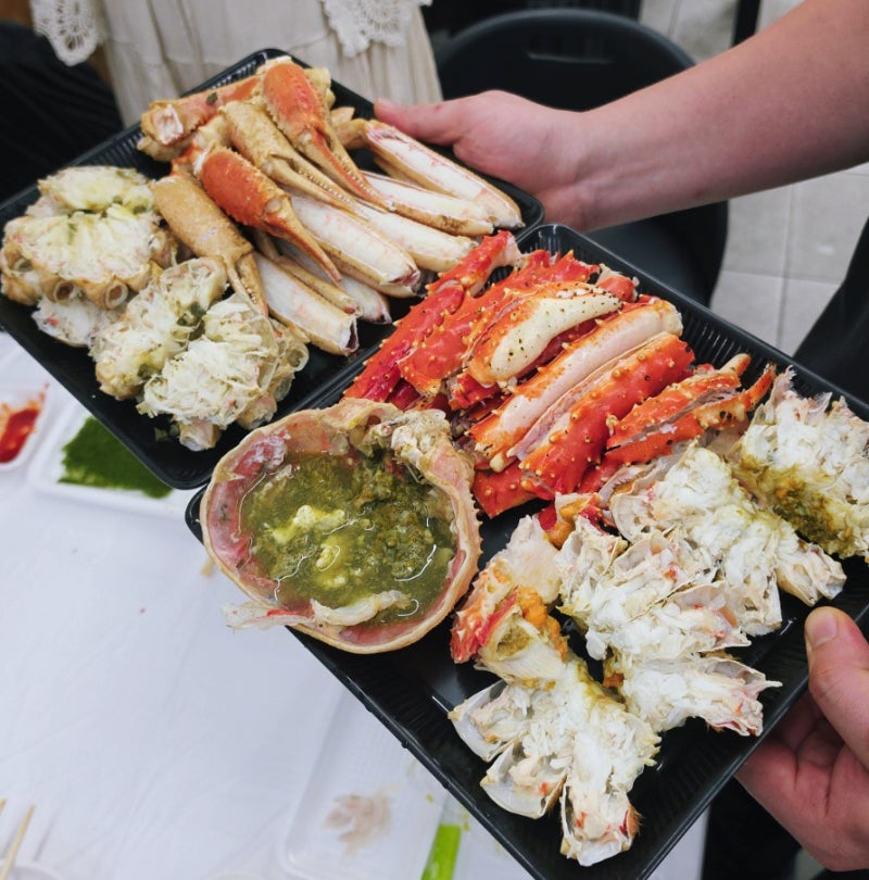 속초 중앙시장 대게 맛집 허영만 백반기행 소개된 아빠가잡아온붉은대게 주차장 찾아가는길