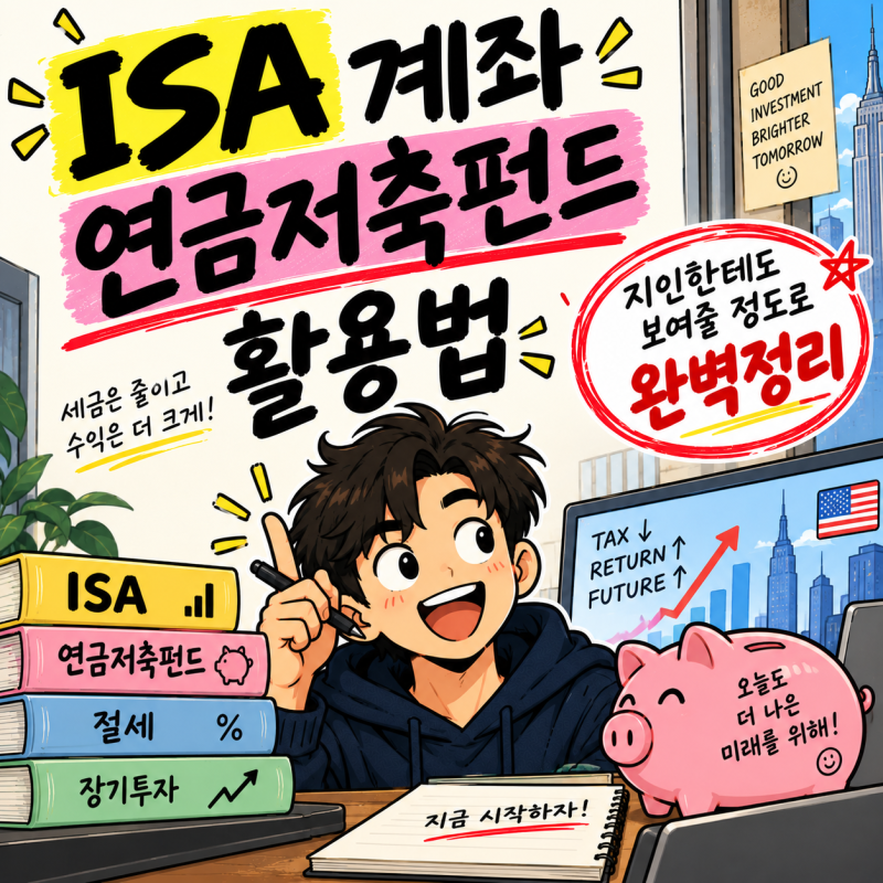 ISA 계좌 연금저축펀드 이렇게 활용하세요