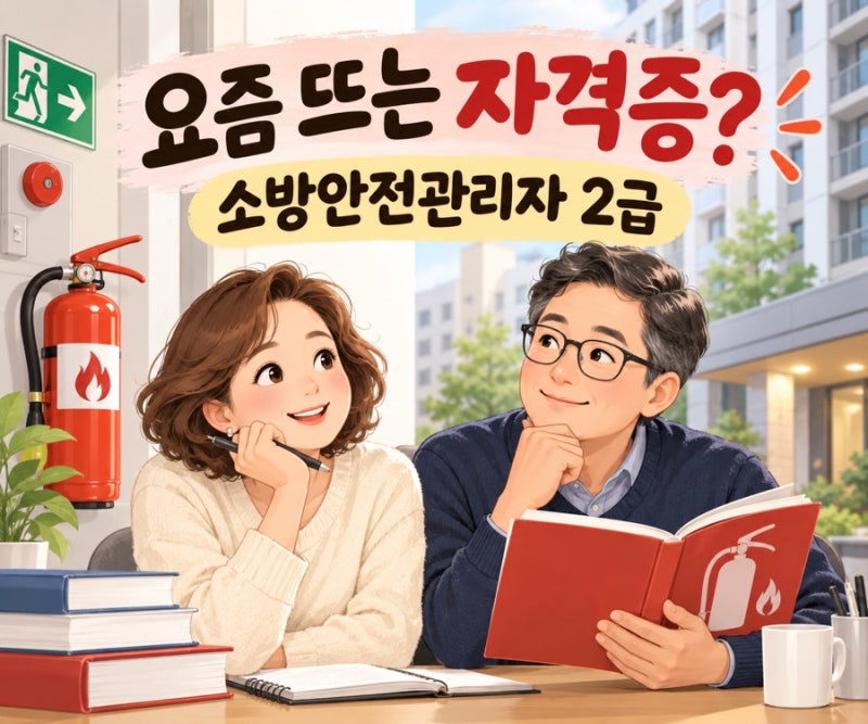 요즘 뜨는 자격증? 소방안전관리자 2급｜취업·월급·시험까지 알아보기