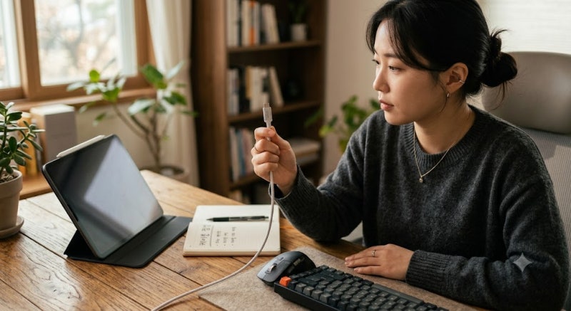 번개표시는 뜨는데 퍼센트가 그대로? 방치하면 배터리 망가지는 아이패드 프로 충전 멈춤 원....