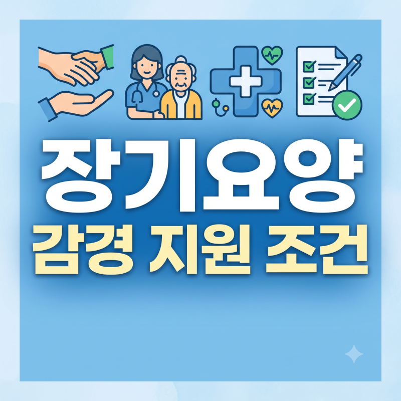 노인장기요양보험 본인부담금 감경 60%·40% 대상 조건과 방문요양 하루 가능 시간 (감경 자격 ....