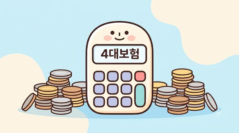 4대보험계산기 국민연금 4대보험요율 2026년 근로자 사업주 부담