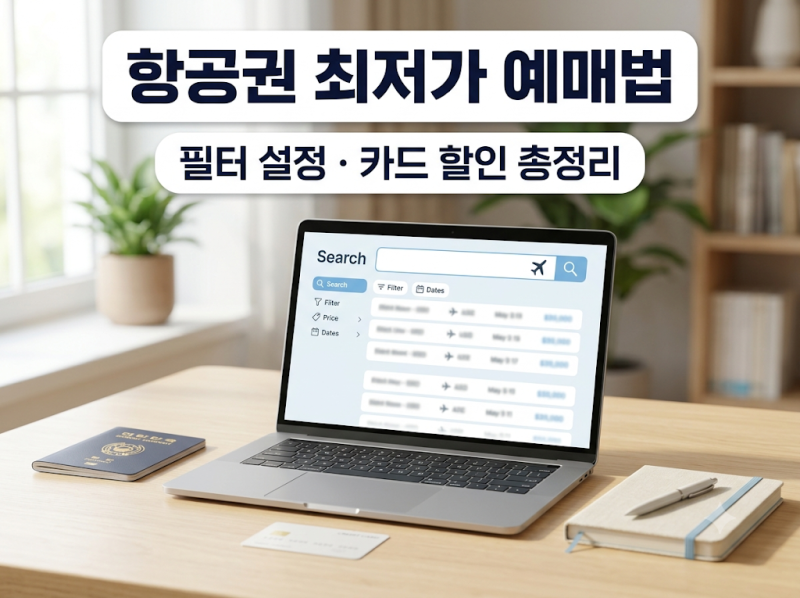 남들보다 20만 원 아끼는 네이버 항공권 예매 바로가기 & 비밀 할인 팁