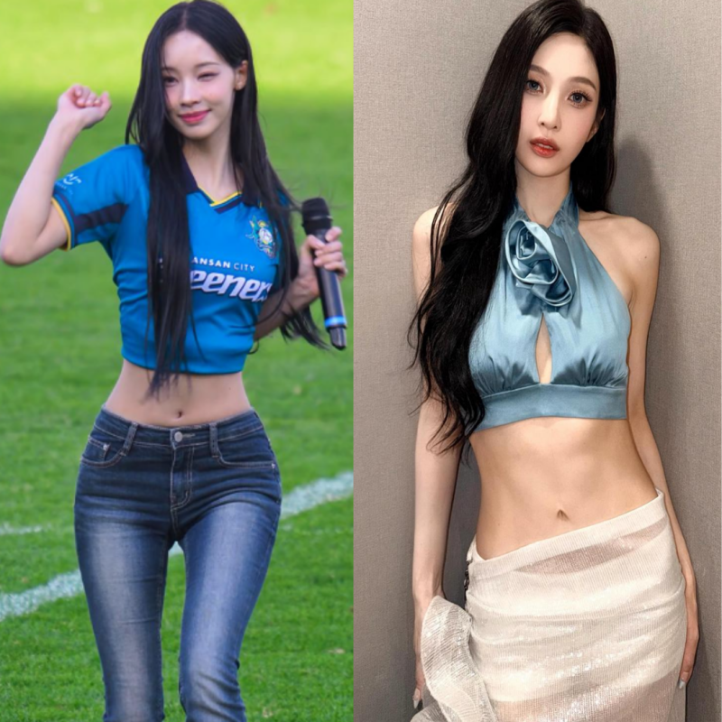 가슴보다 얇은 허리가 좋다고? 요즘 뜨는 슬렌더 뜻 &amp; 원이 로제 조이 몸매