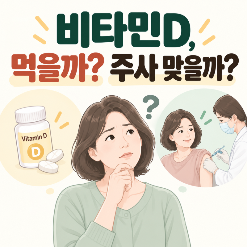 비타민D가 부족하다면 어떻게 보충할까요? 먹는 약과 주사, 3개월마다 주사를 맞는 이유
