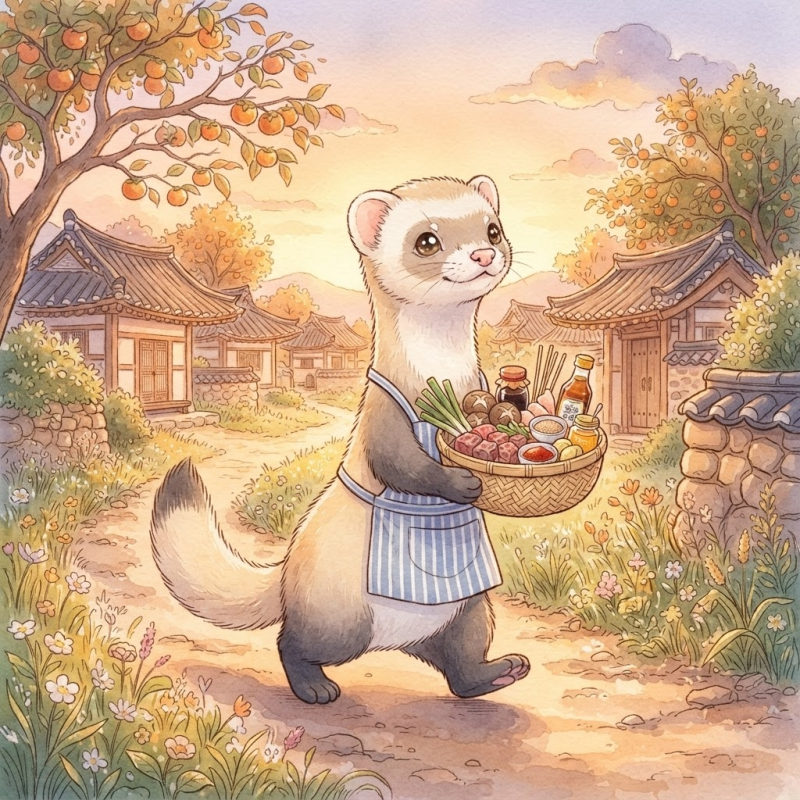 산적 정리 – 소고기·표고·대파 삼색 꼬치 부위 선택부터 이중 양념, 예쁘게 꿰는 법, 겉바....