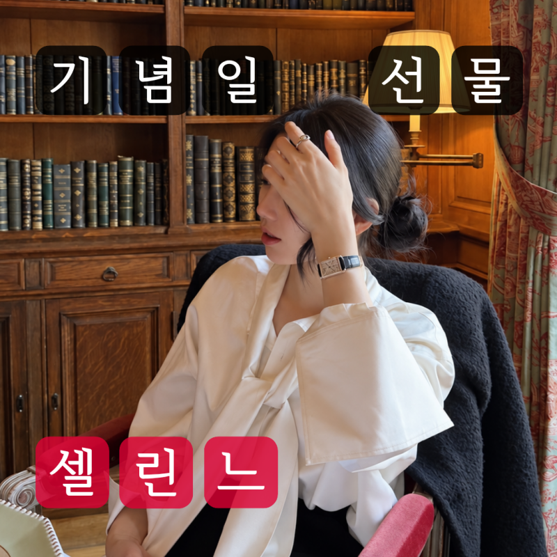 셀린느인데 50만원대? 수지 착용 여자친구 선물 추천