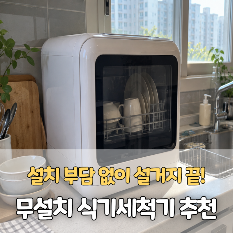 쿠쿠 마시멜로 식기세척기 3인용, 좁은 주방에서 쓰기 괜찮을까?