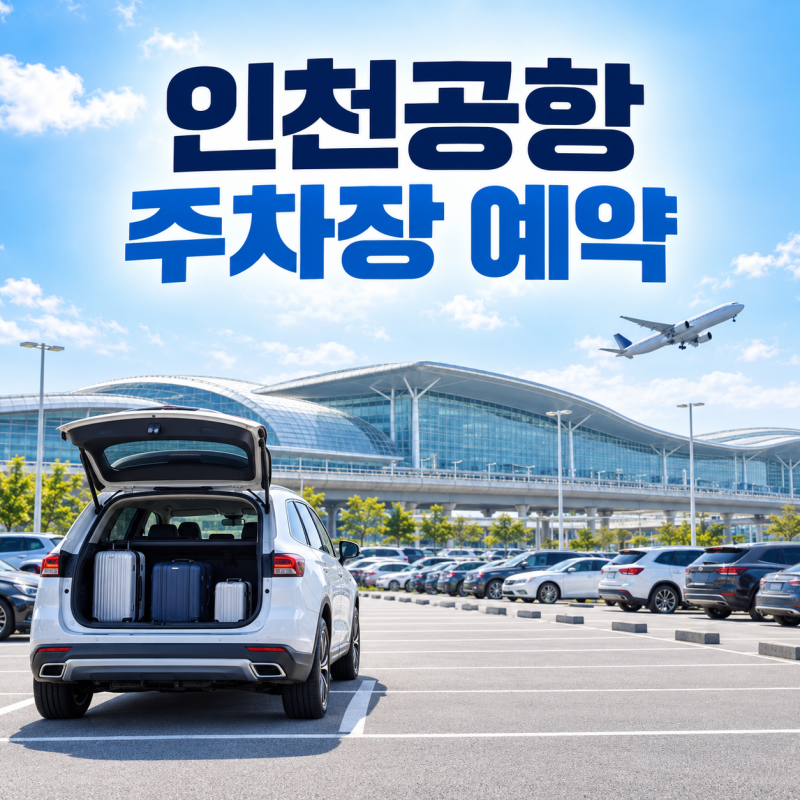 인천공항 주차장 예약 방법, 요금부터 이용시간까지 총정리