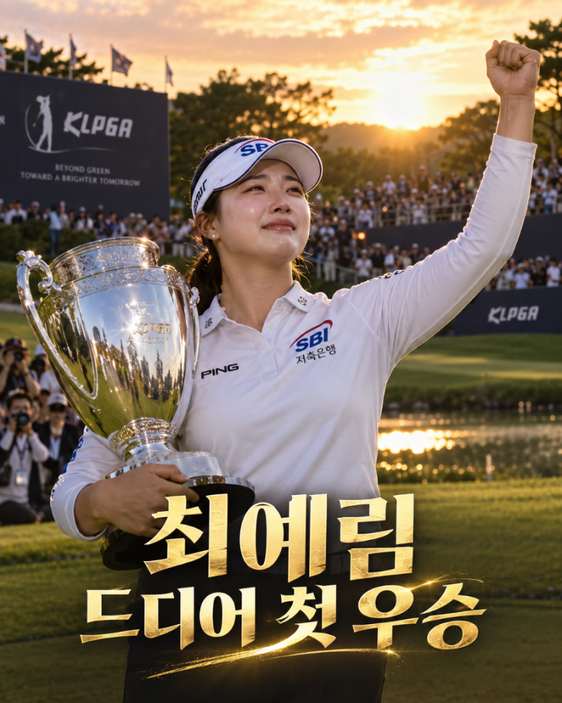 준우승만 9번…최예림, 239번째 대회에서 마침내 KLPGA 첫 우승