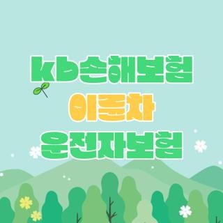 kb손해보험 이륜차 운전자보험 신청방법 조건 한눈에, 모르면 나만 손해보는 3가지