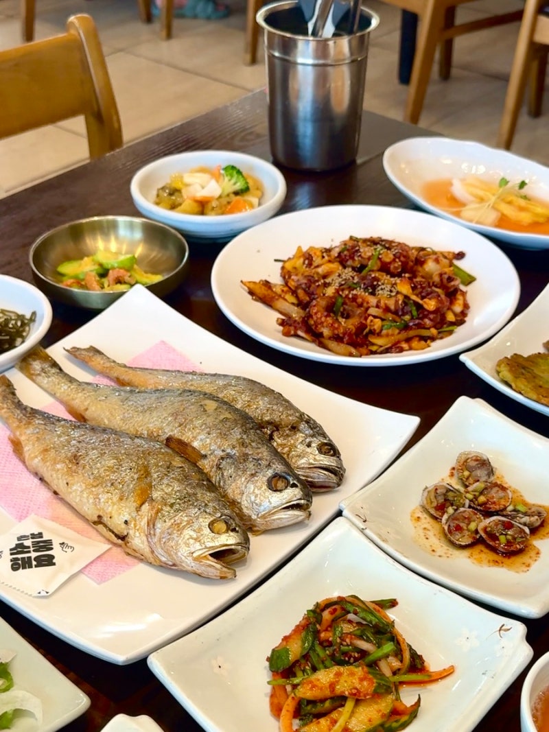 부산 동래 한정식 맛집 박해윤 통영해물밥상, 상견례식당 추석 가족외식