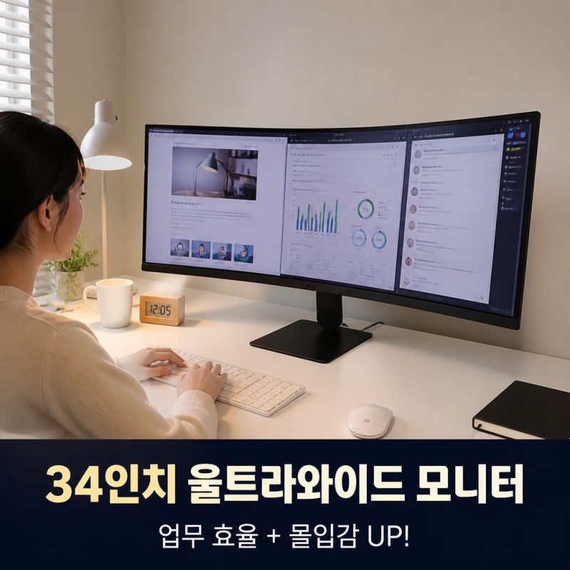 LG 34U601B WQHD 120Hz 울트라와이드 34인치 모니터 스펙 정리