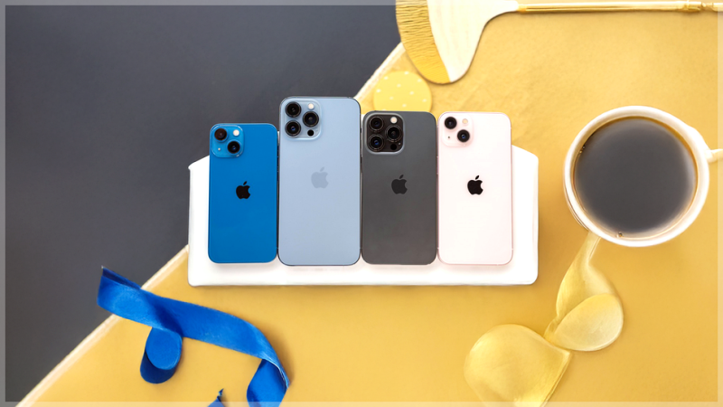 아이폰13 미니 핑크 블루 크기와 배터리 사이 IPHONE MINI