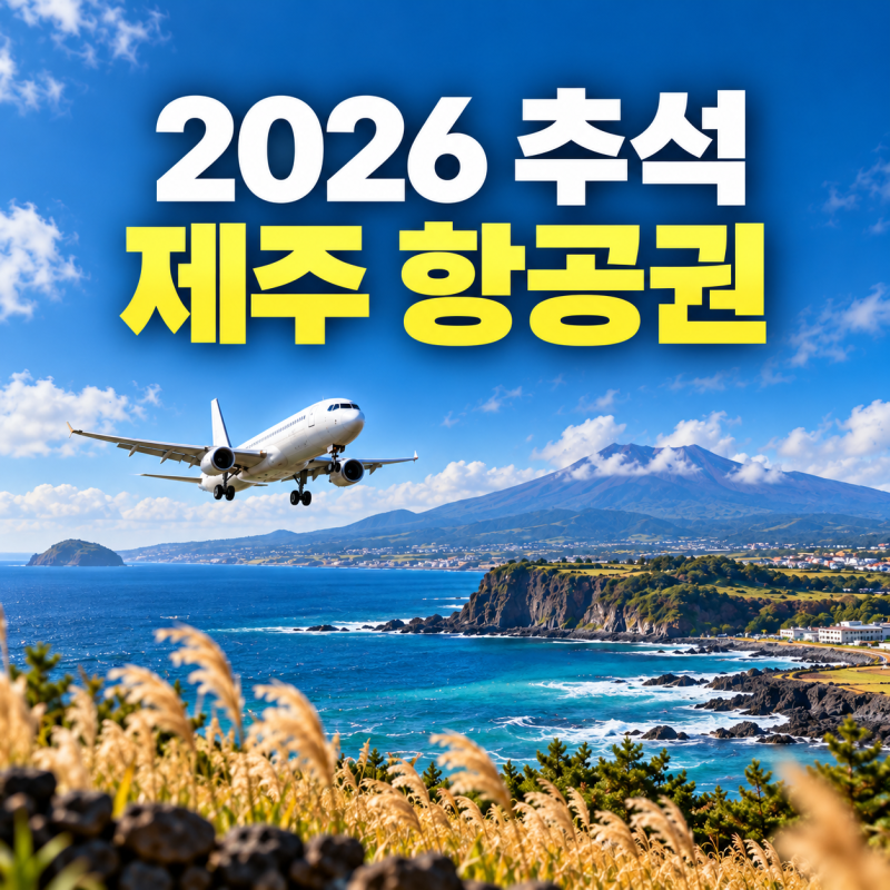 How to Book Canceled Tickets and Mileage Tickets When 2026 Chuseok Jeju Island Flights Are Sold Out