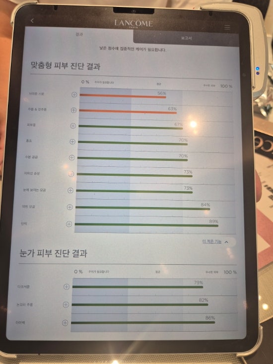 랑콤 뗑이돌 파데 PO -01