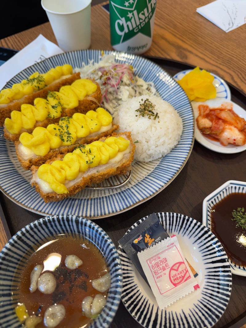세종돈까스 맛집 카츠와이찌, 시그니처카츠 고구마치즈카츠 후기