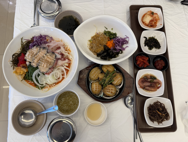 양양 낙산 해수욕장 맛집 - 바람꽃해녀마을 전복 물회 [양양 맛집/낙산 해수욕장 맛집/전복요....