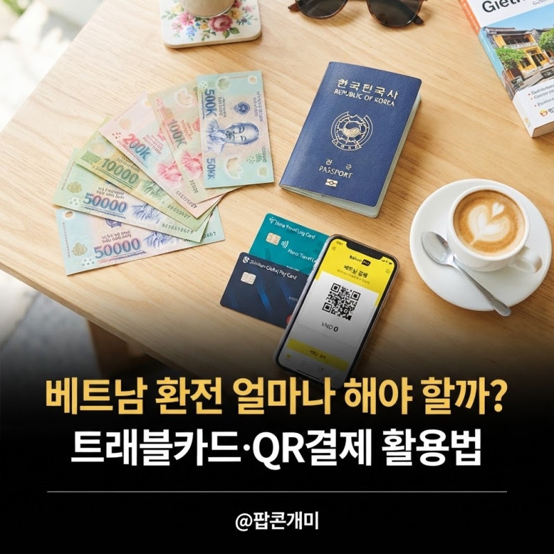 베트남 동 환전 방법, 트래블카드와 QR결제 어떻게 쓸까