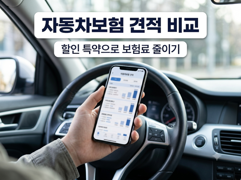 다이렉트 자동차보험 비교 사이트 정리: 견적 내는 법 & 할인 특약 총정리